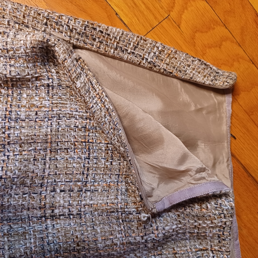 Beautiful cotton acrylic Polyblend Vintage skirt. - Picture 12 of 13